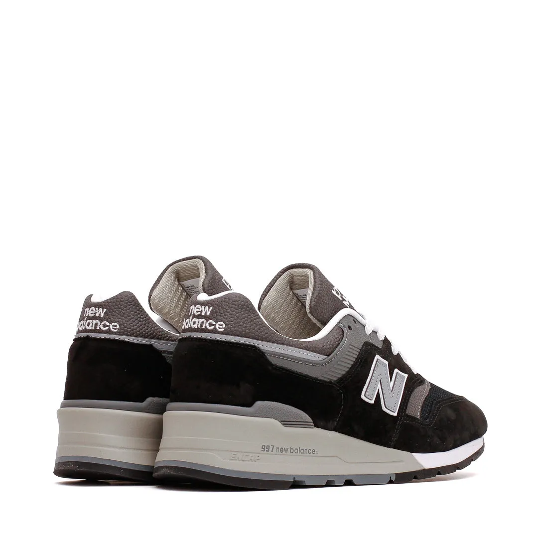 Lightweight Form Casual Wear Frost Safe New Balance Unisex Made in USA 997 Black U997BK