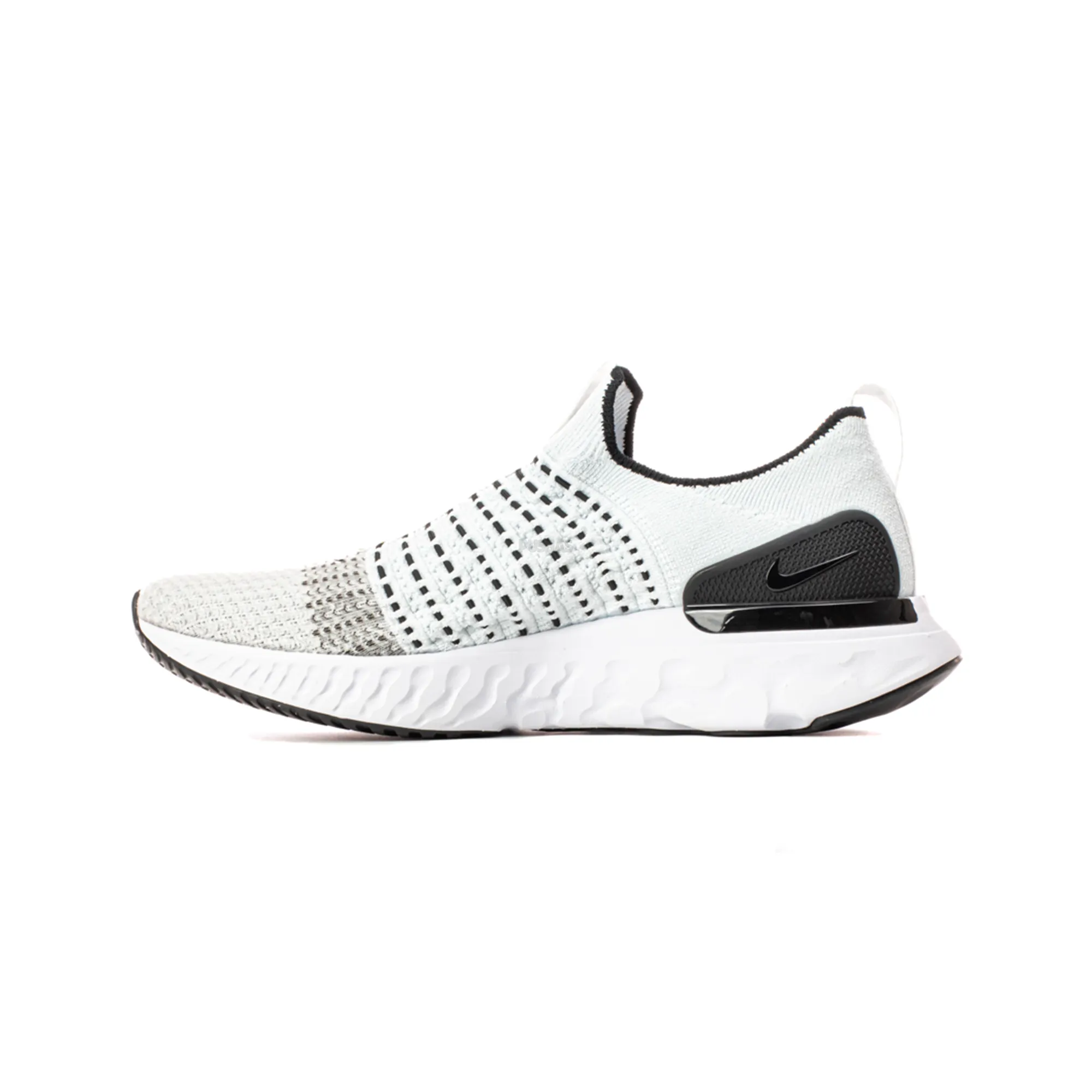 Sweat Resistant Indoor Fitness Festival Vibe Nike React Phantom Run Flyknit 2 'White Black' (2020)