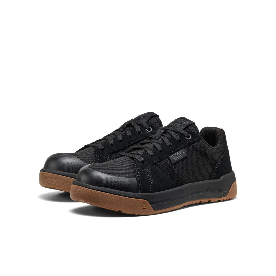 Women's Kenton Work Shoe (Carbon Toe)  |  Black/Gum Sun Glow