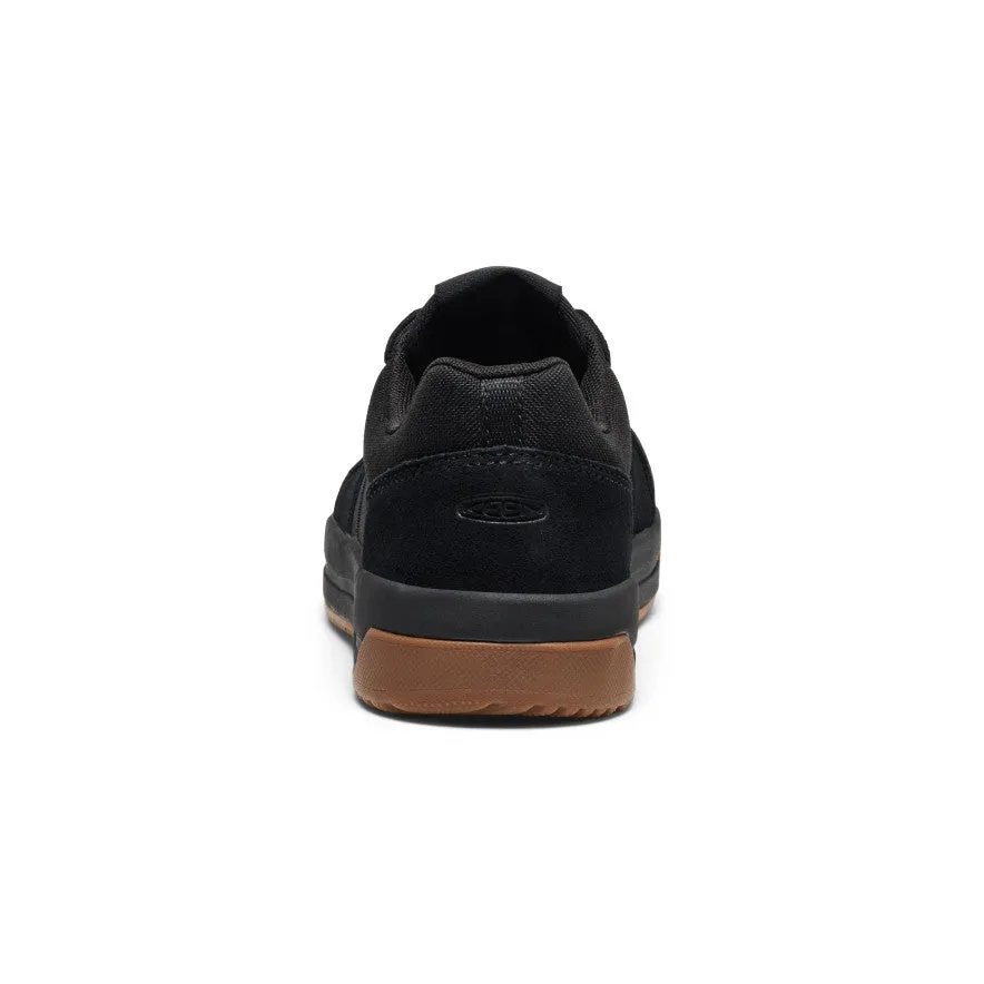 Women's Kenton Work Shoe (Carbon Toe)  |  Black/Gum Comfort Lining Hiking Trails Subtle Aesthetic