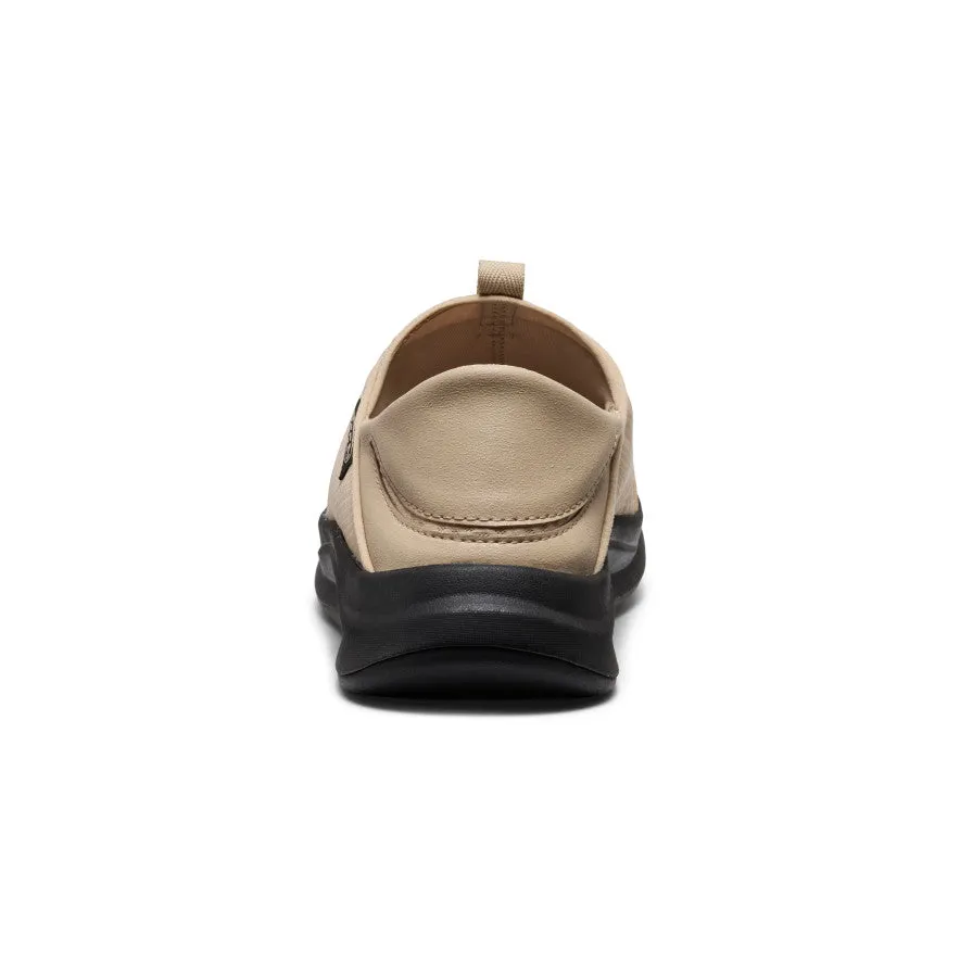 Sock Like Collar Men's Whyser Slip-On  |  Safari/Black