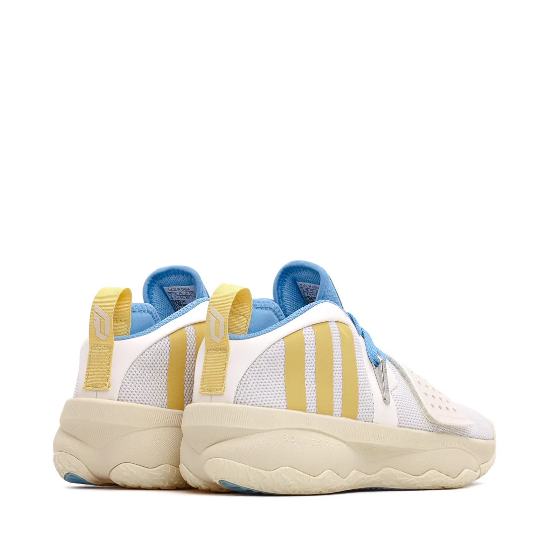 Street Ball Smooth Soles Adidas Basketball Men Dame 8 EXTPLY White IF1514