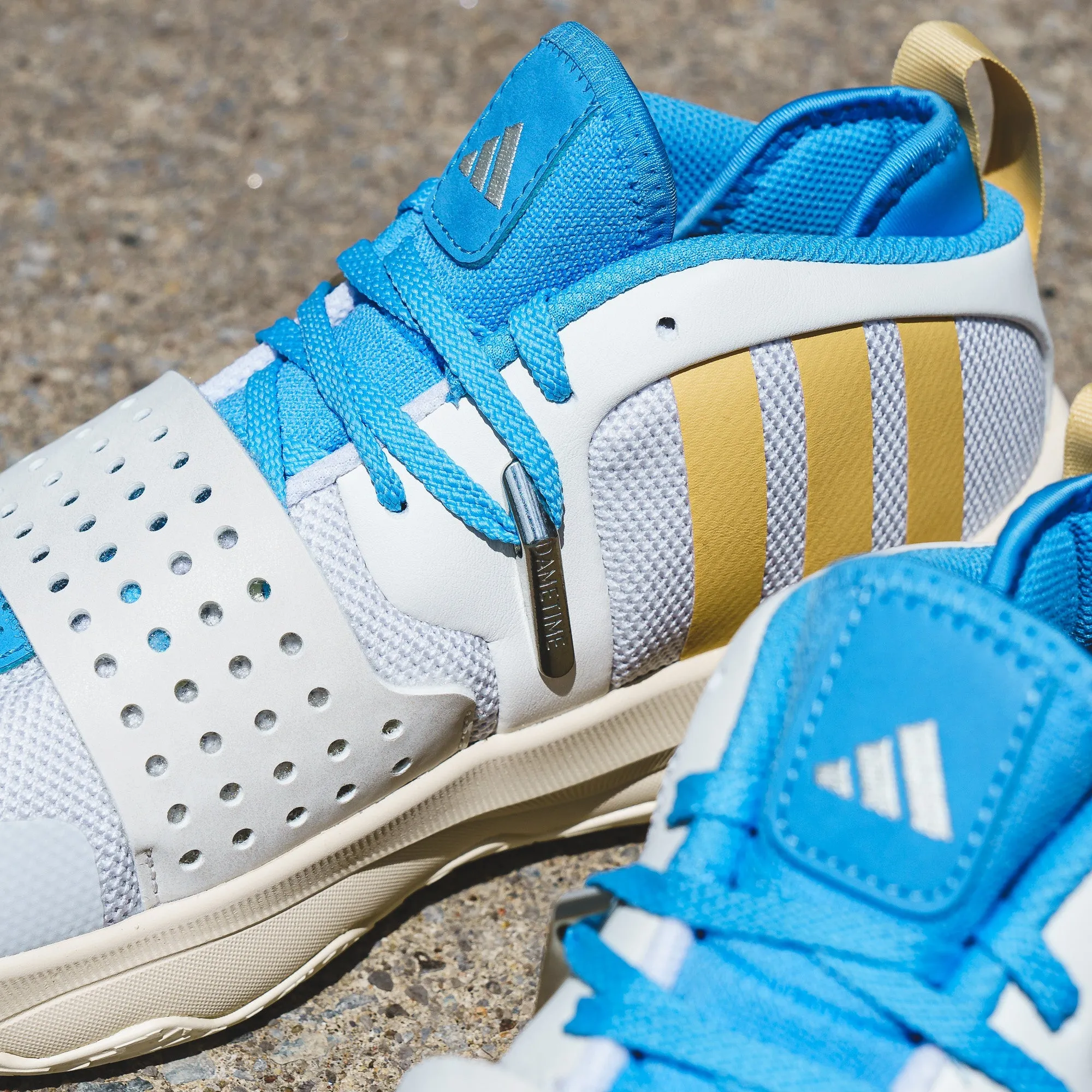 Adidas Basketball Men Dame 8 EXTPLY White IF1514 Surf Mode Supportive Core Active People