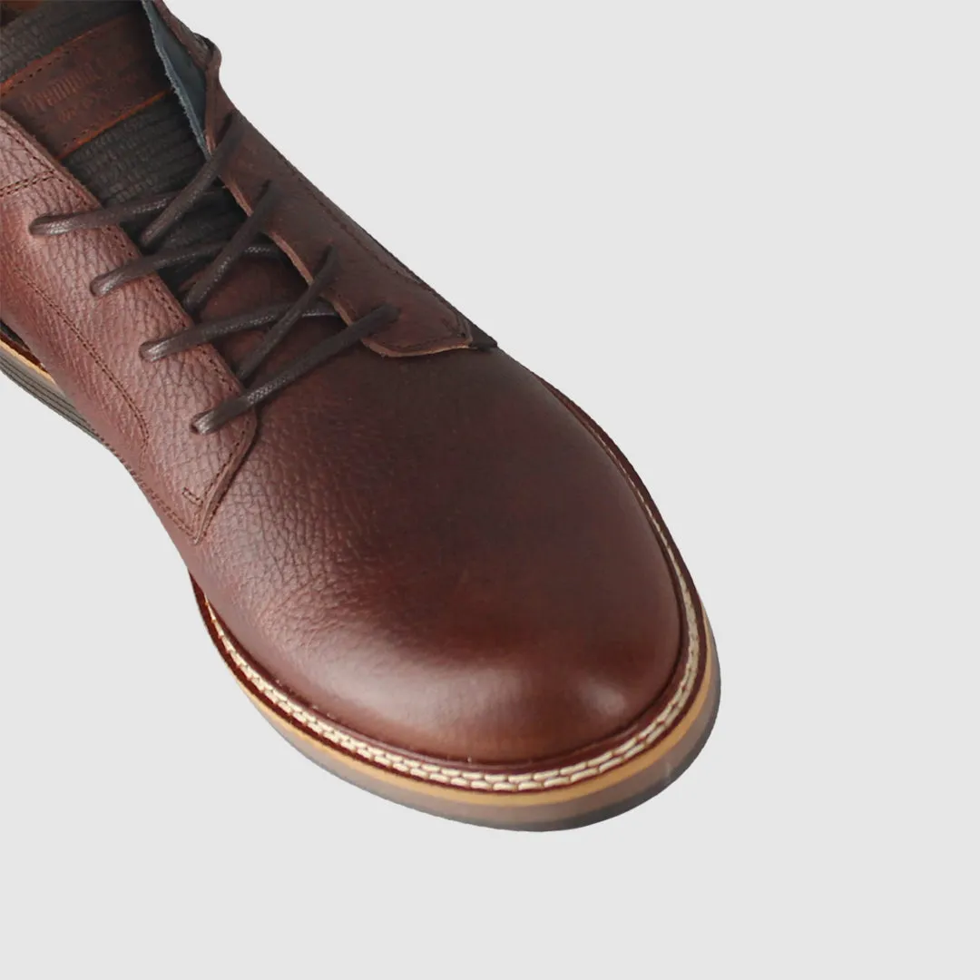 Harbor Hike Bistro Lace Up Boots Dark Brown