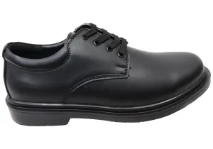Grosby Hamburg Senior 2 Older Boys/Mens Leather School Shoes Trendy kids' shoes Durable kids' shoes