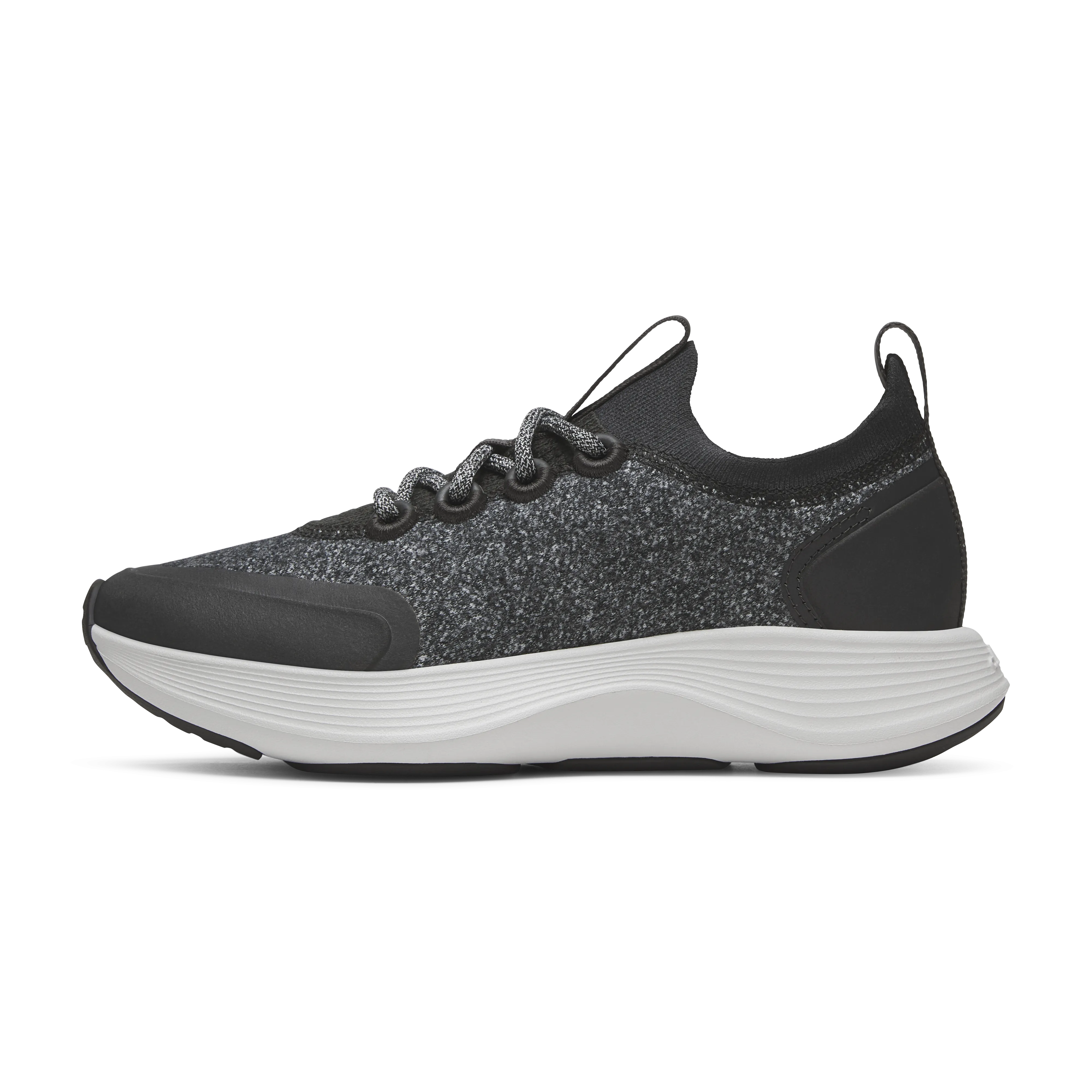 Women's Wool Strider - Dark Grey (Light Grey Sole) Jogging Power Move
