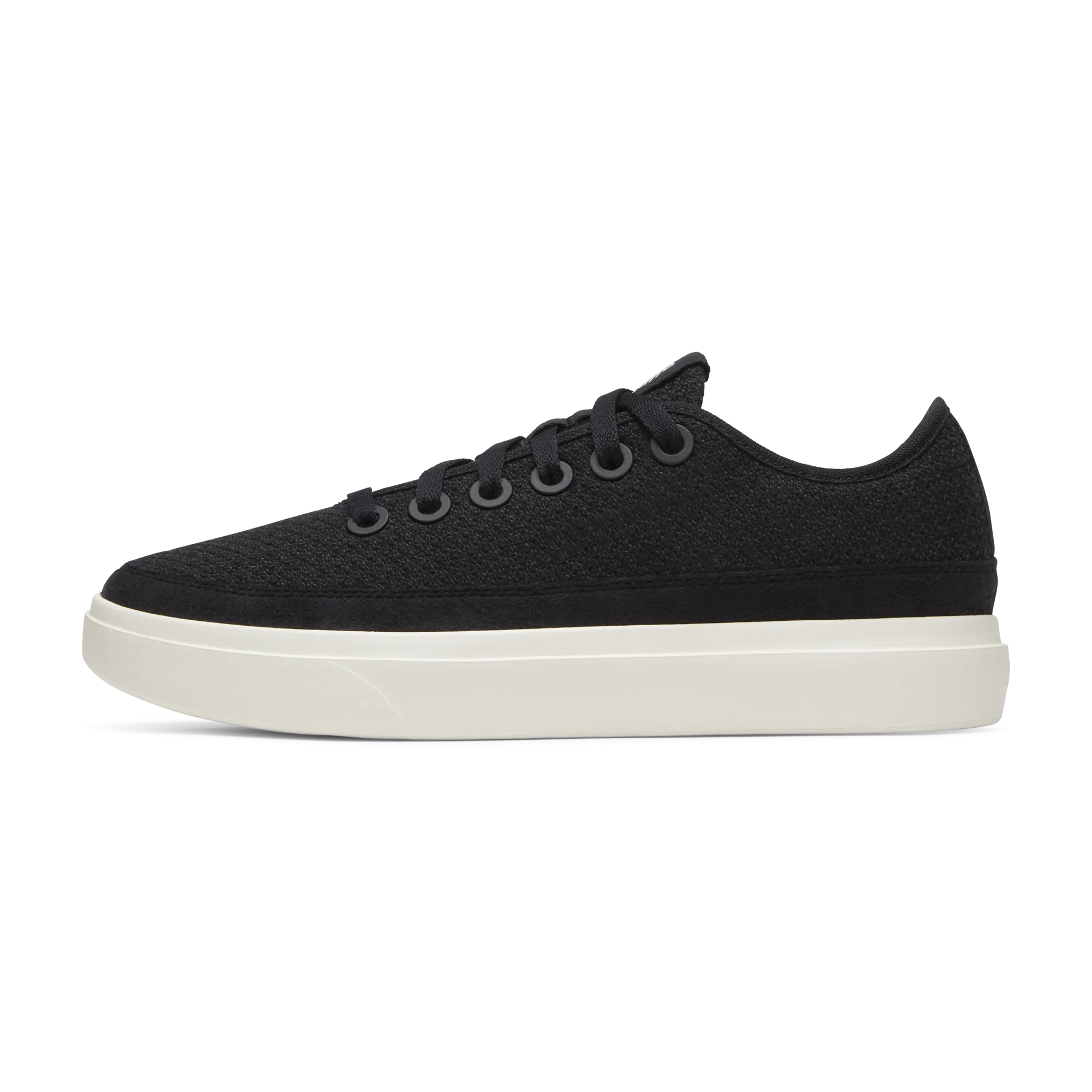 ZipUpClosure Women's Wool Piper Go - Natural Black (Natural White Sole)