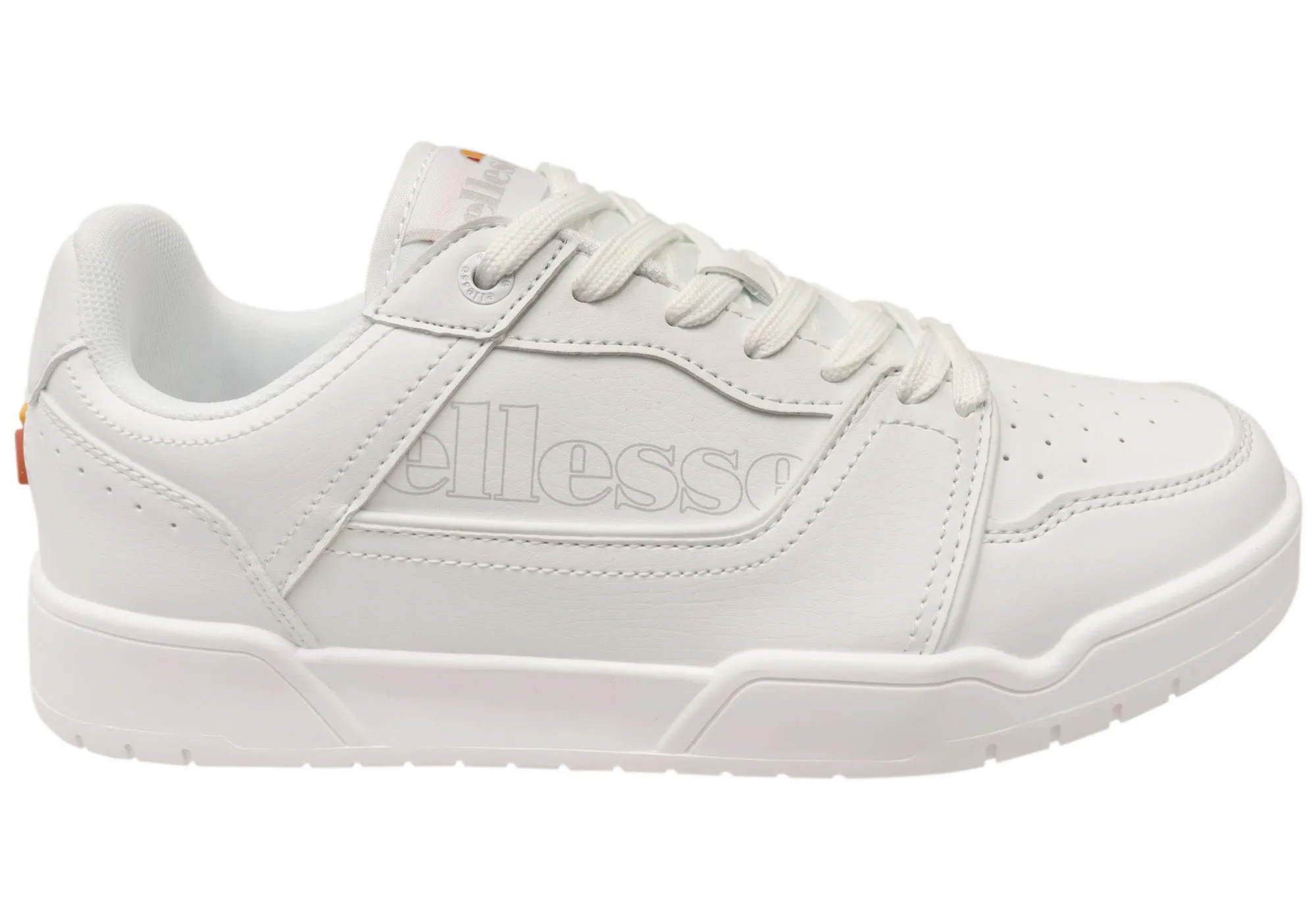 Ellesse Mens Comfortable Casual Lace Up Vista Cupsole Sneakers Smooth Move City Travel