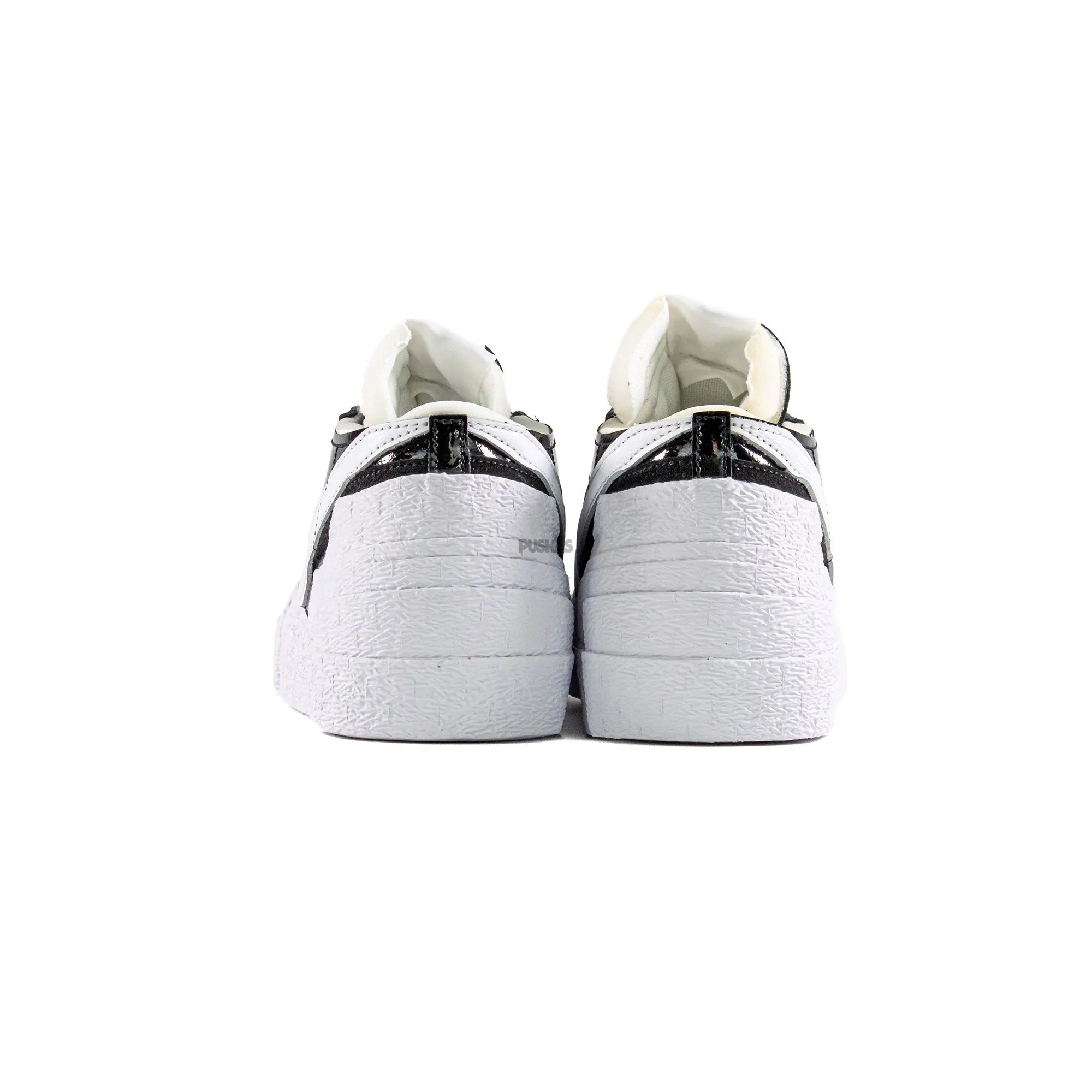 Nike Blazer Low x Sacai 'Black Patent Leather' (2022) TPU Stability