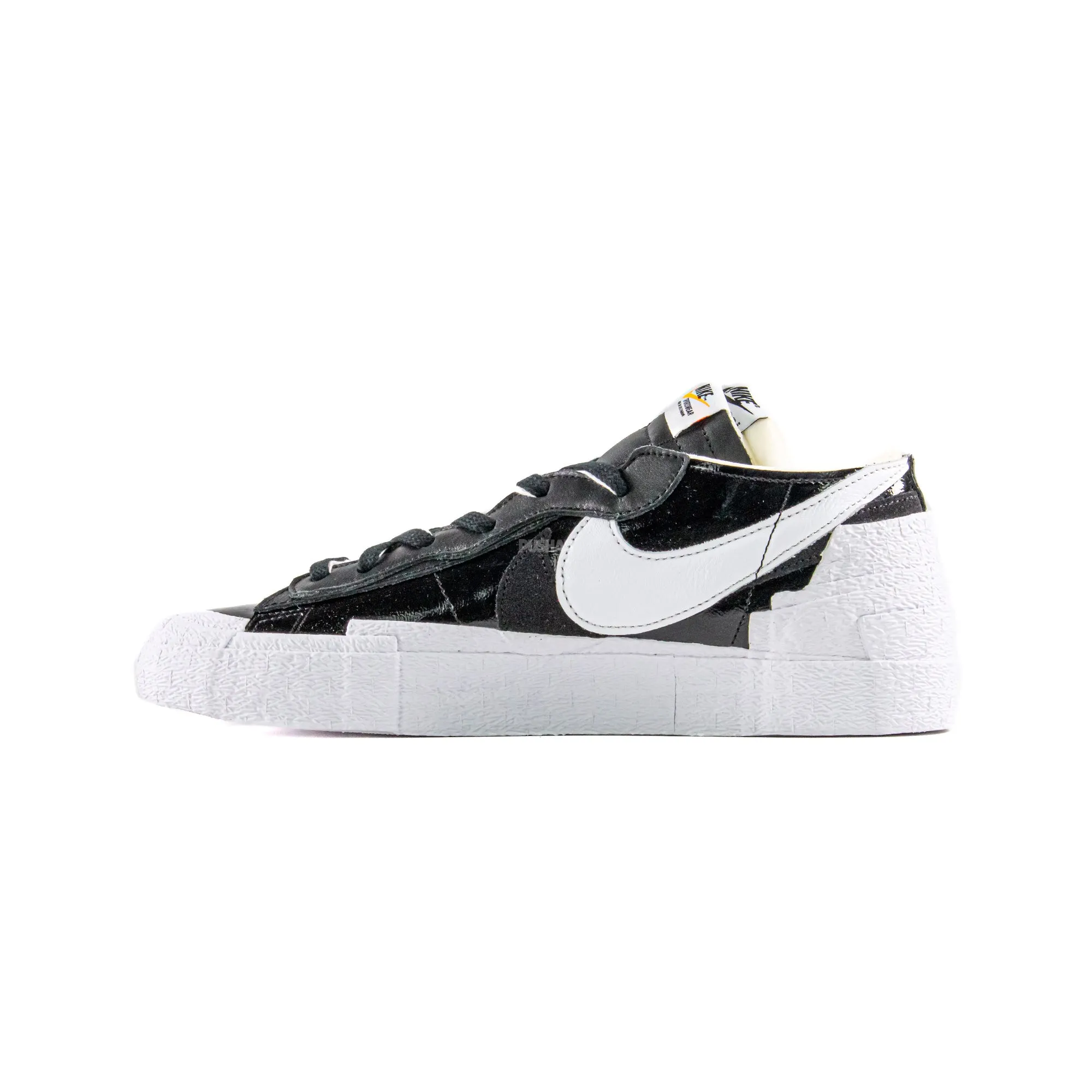 Daily Chill Top Rated Nike Blazer Low x Sacai 'Black Patent Leather' (2022)