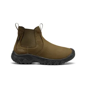 comfortable socks Breathable Jacquard Weave Women's Greta II Waterproof Chelsea  |  Dark Olive/Black