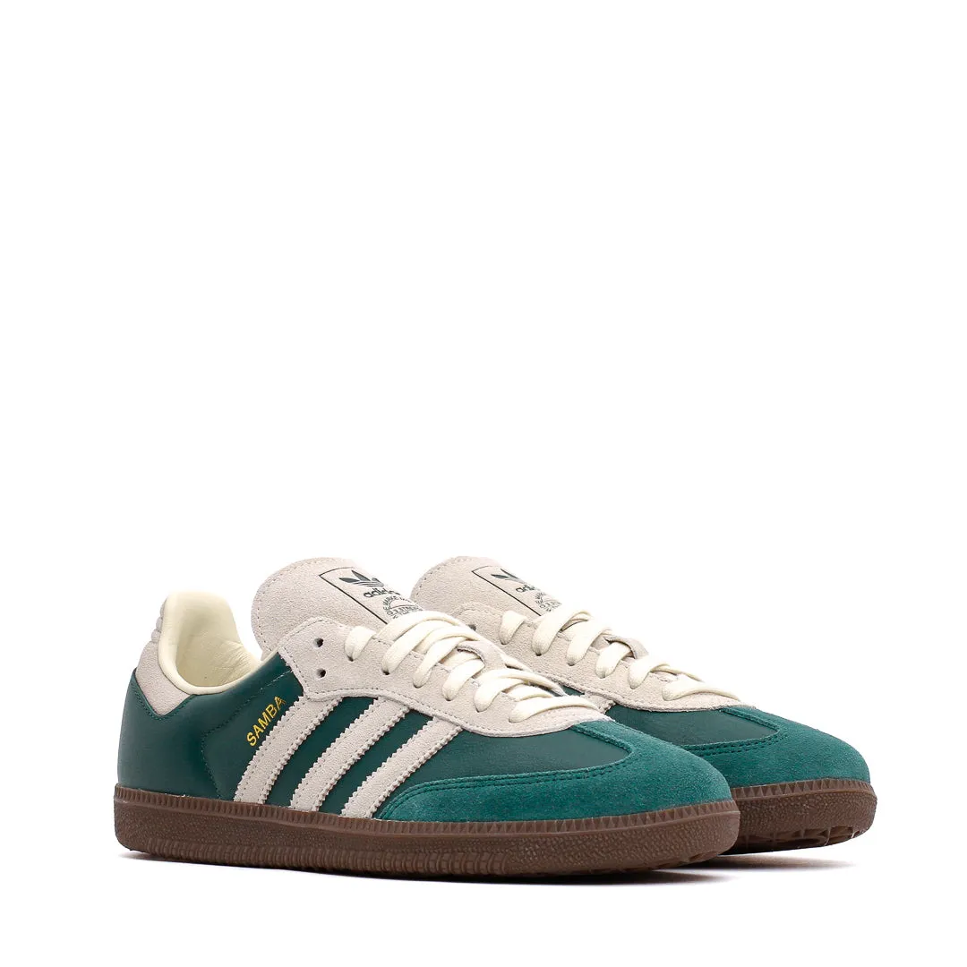 Adidas Men Samba OG Green JI3215 Quick Flex Rubber Outsole