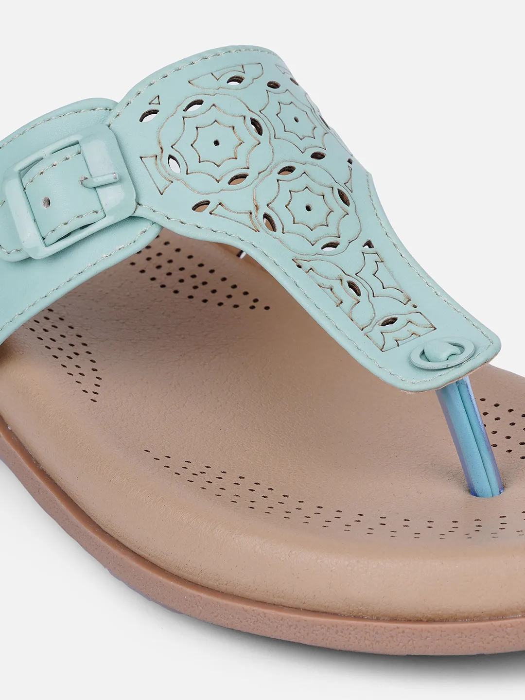Women's Mint Thong Sandals (IU6011) Relaxation Ready