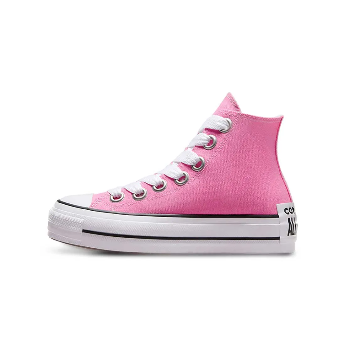 Strong Stitching Cool Tone Converse - Women's Chuck Taylor All Star Lift High Top Shoes (A10423C)