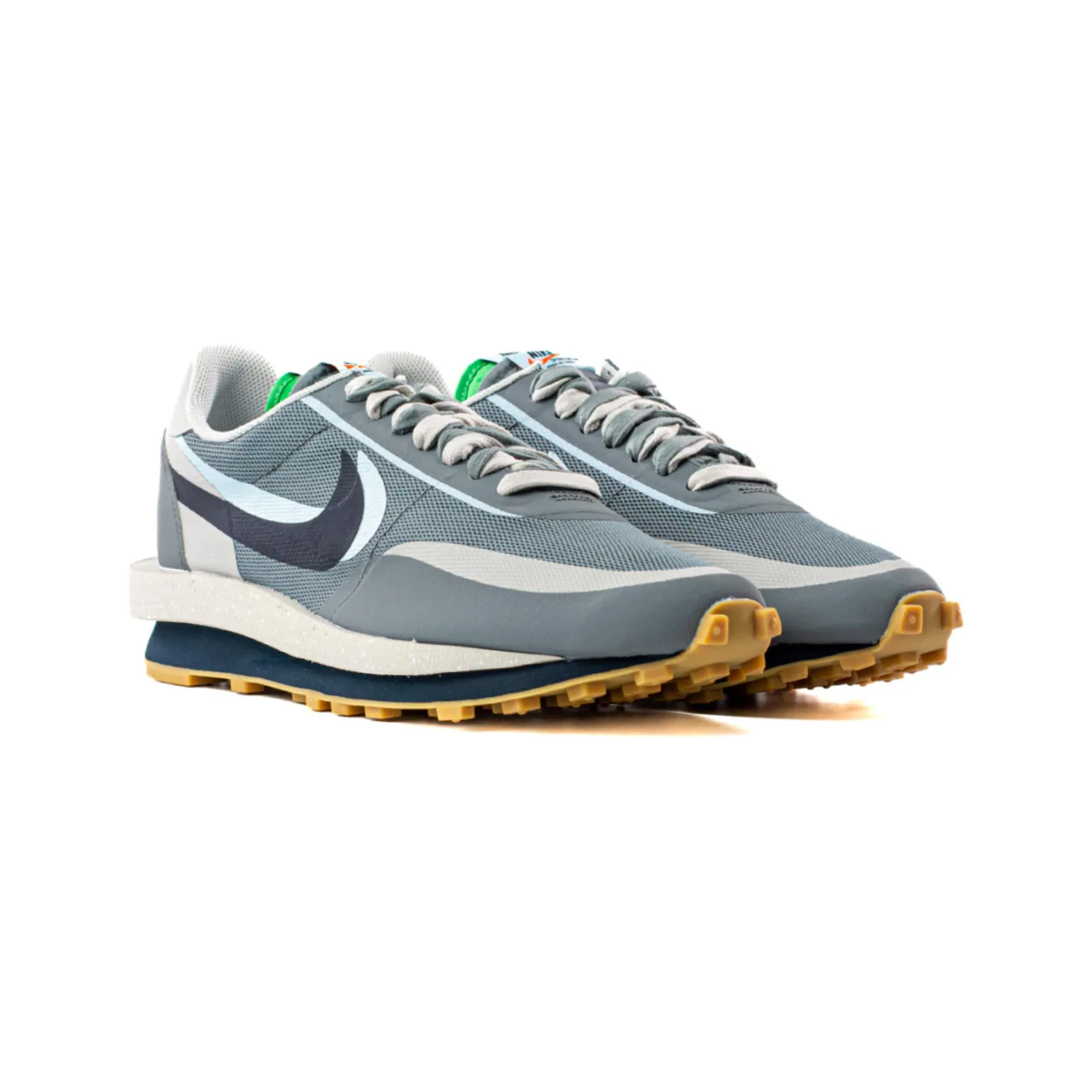 Fashion Glow Heart Glow LD Waffle x Sacai x CLOT 'Cool Grey'