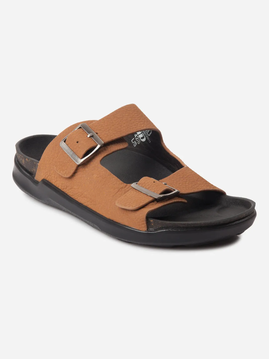 Muscle Aid Men's Tan Strap Sandals (ID4271)