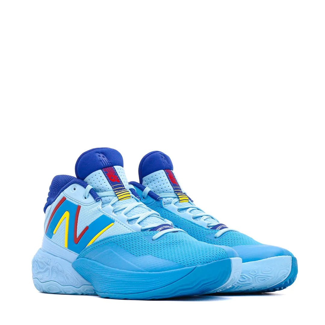 Sweat Resistant Indoor Fitness New Balance Basketball Men TWO WXY V4 Sky Blue BB2WYCH4