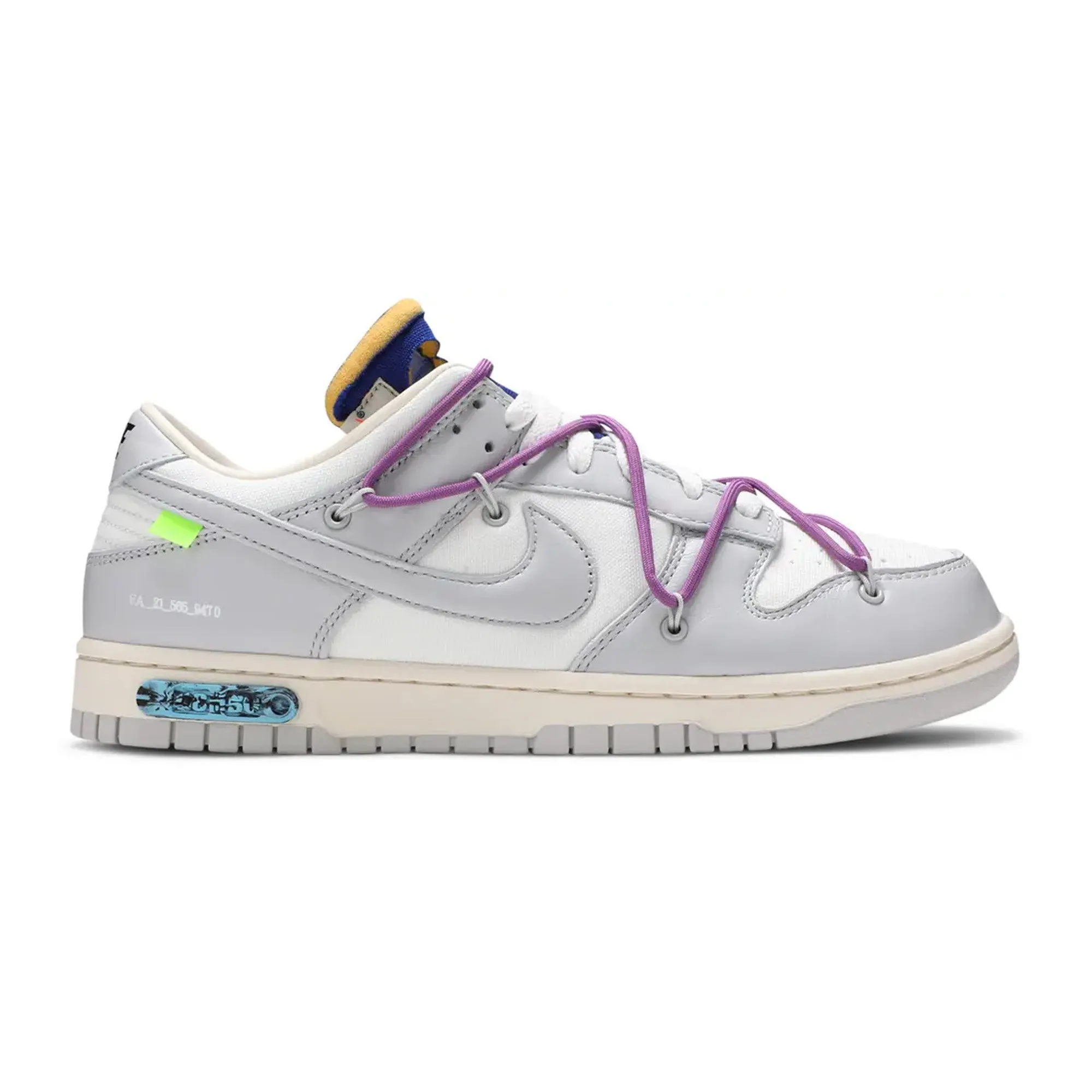 Space Vibe Business Mode Nike Dunk Low x Off-White 'Lot 48' (2021)