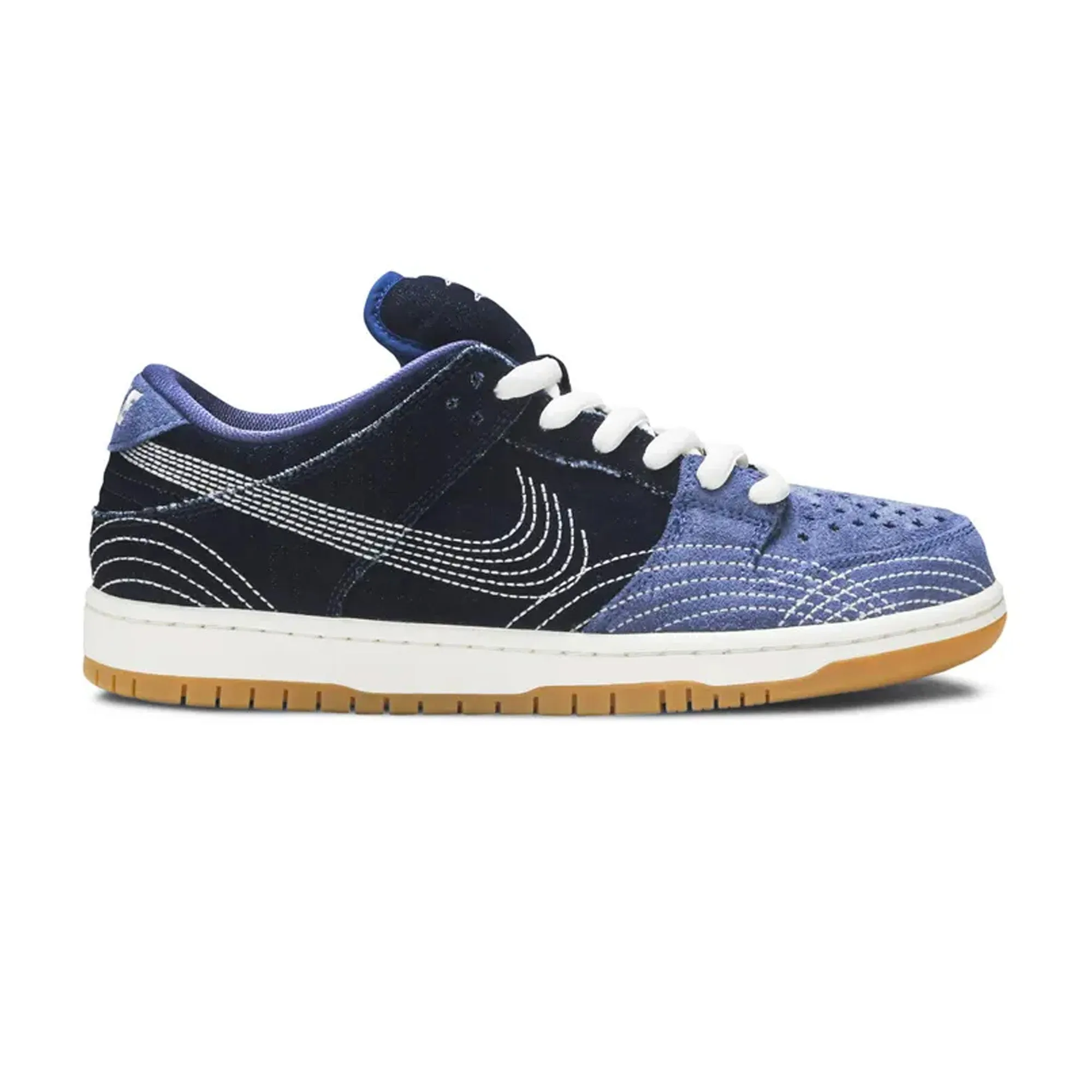 Waterproof Outdoor Travel Nike SB Dunk Low 'Denim Sashiko'