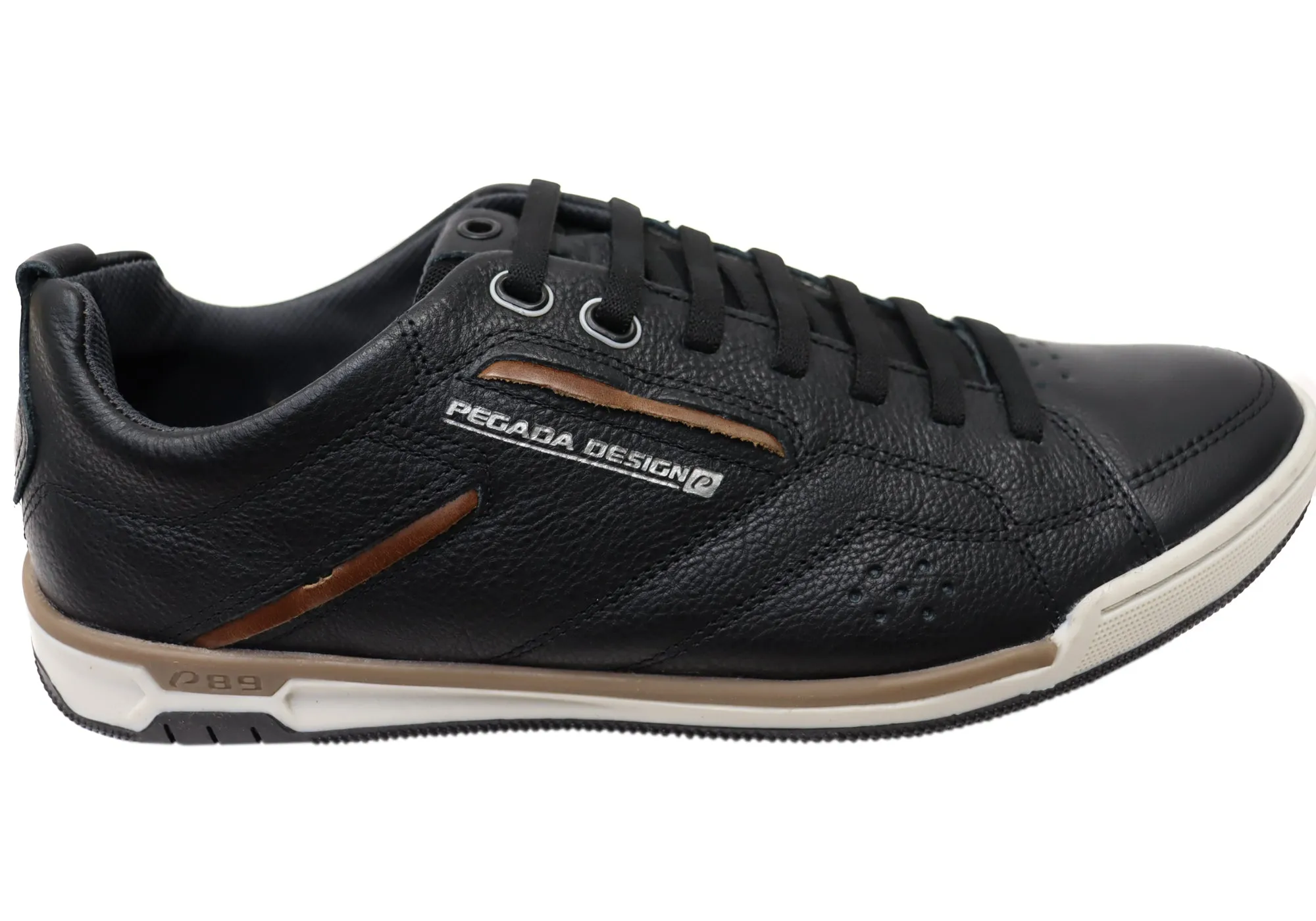 Port Hike Pegada Evolve Mens Leather Slip On Casual Shoes Made In Brazil