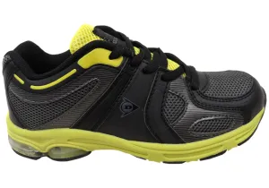 Dunlop Energise Y Kids Comfortable Lace Up Shoes Breathable mesh