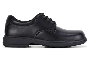Clarks Descent Senior Black Leather School Shoes Simple kids' fashion School kids' stuff