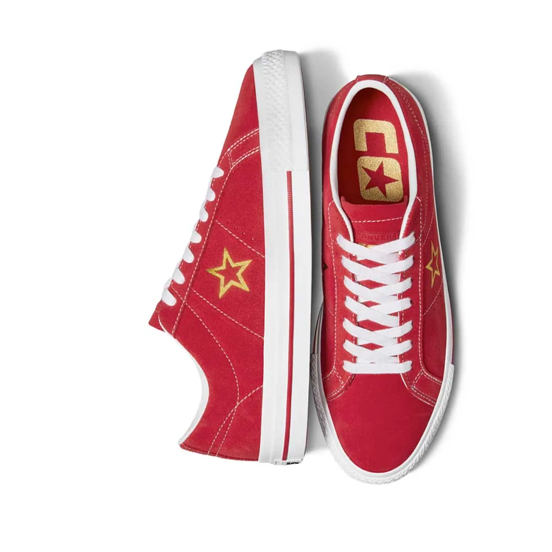 Comfort Tongue Converse - Unisex One Star Pro Suede Shoes (A06646C)