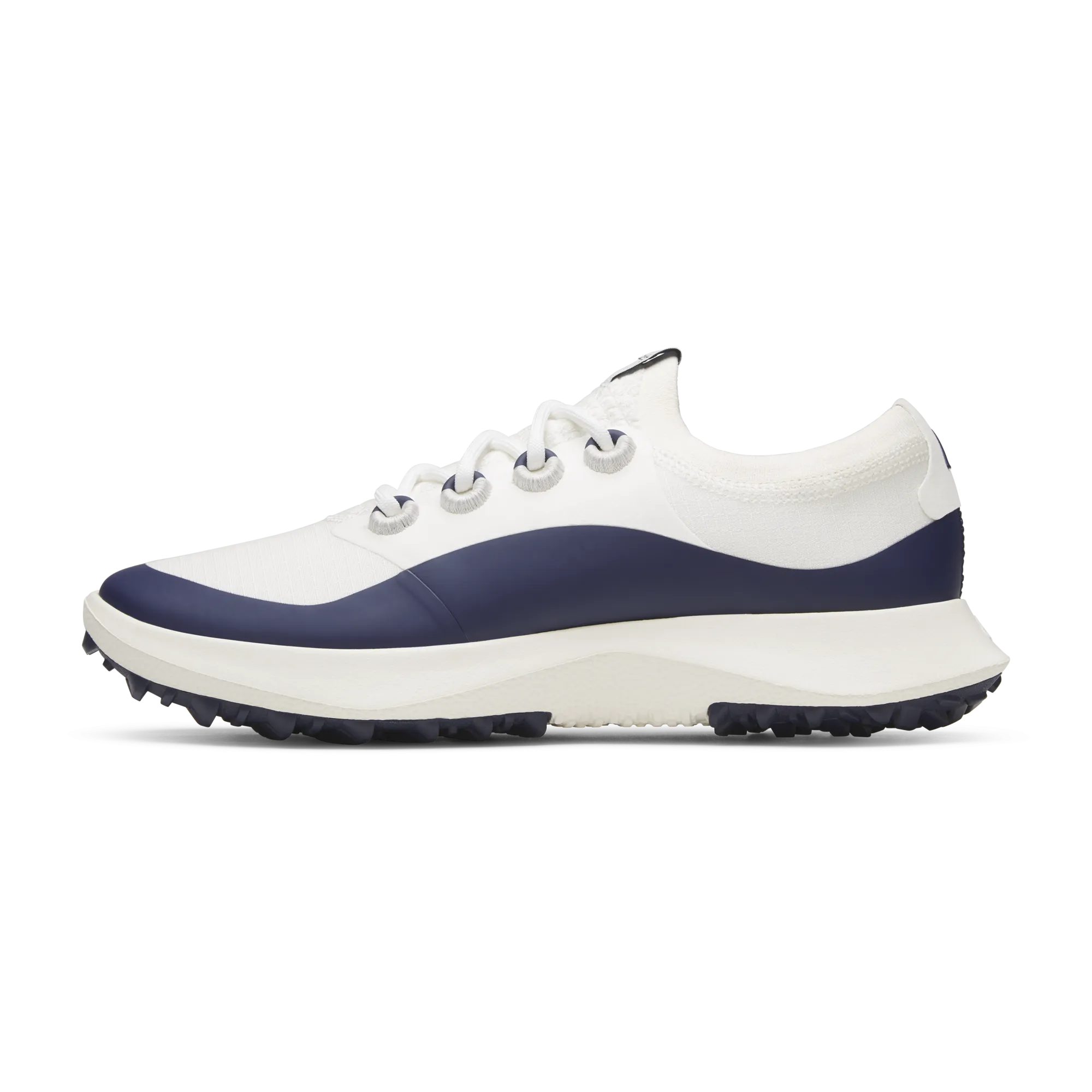 Women's Golf Dashers - Blizzard/Deep Navy (Natural White Sole) All-day Comfort Compression Molded Lightness