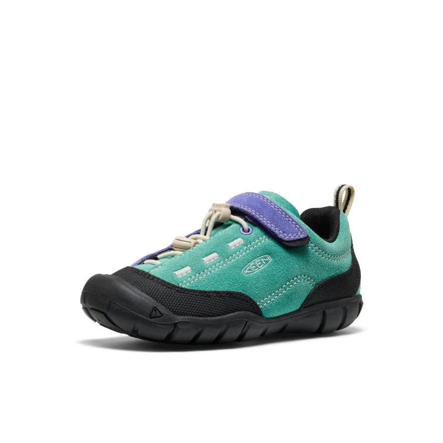 Low - top kids' shoes Cushioned Midsole Little Kids' Jasper II  |  Bright Aqua/Purple Opulence
