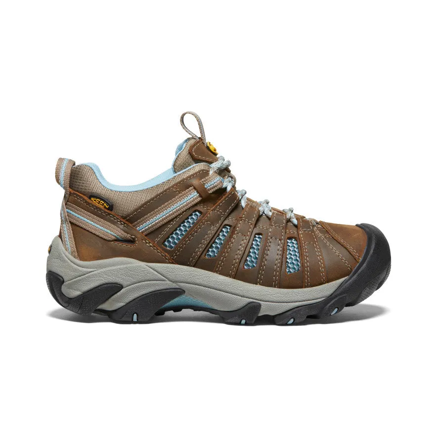 Women's Voyageur  |  Brindle/Alaskan Blue Firm Lock Smooth Soles