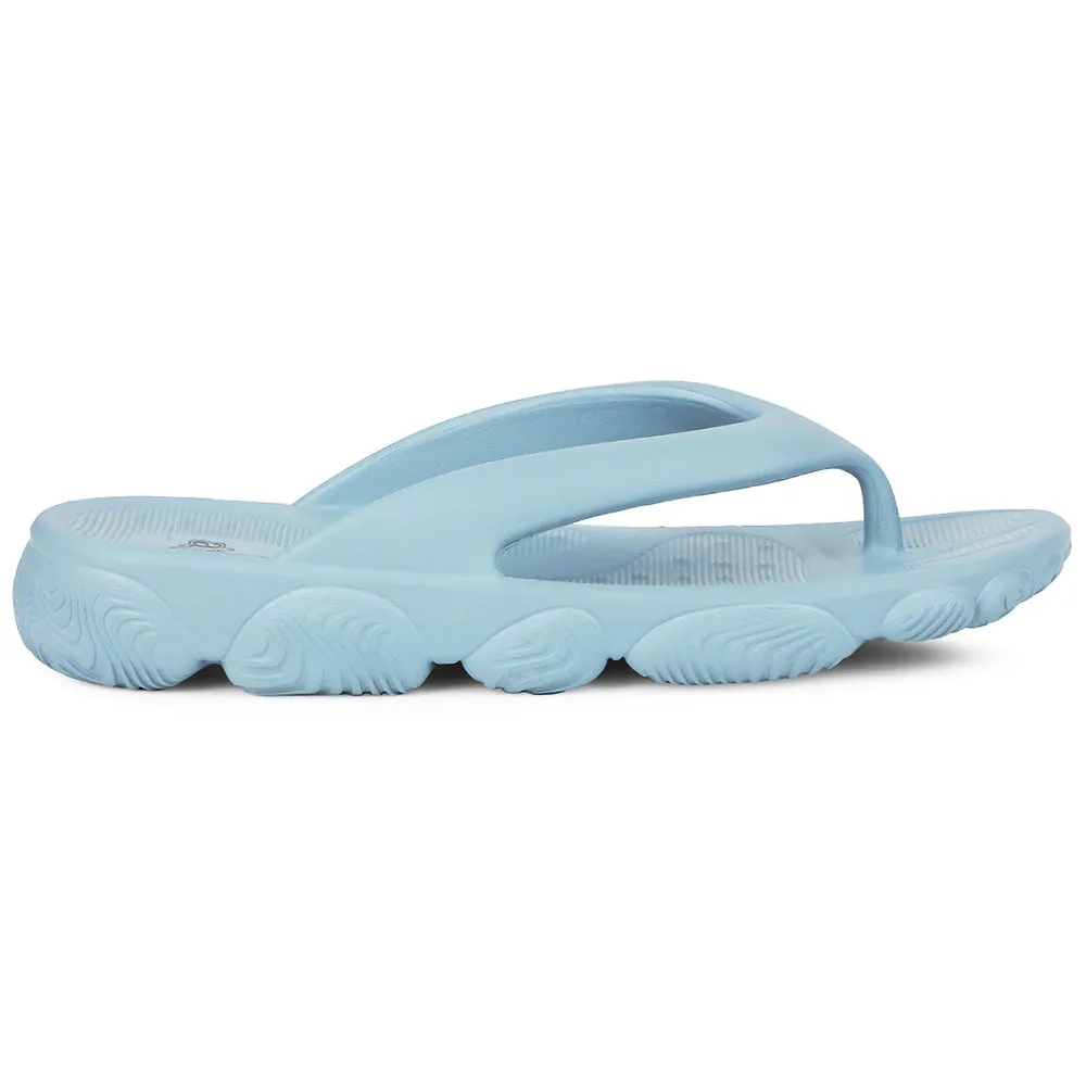 A-HA Blue Casual Slipper For Men BEACHLITEM By Liberty warm glow
