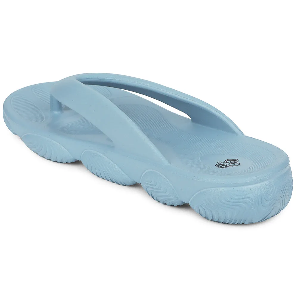 A-HA Blue Casual Slipper For Men BEACHLITEM By Liberty Kids Fun