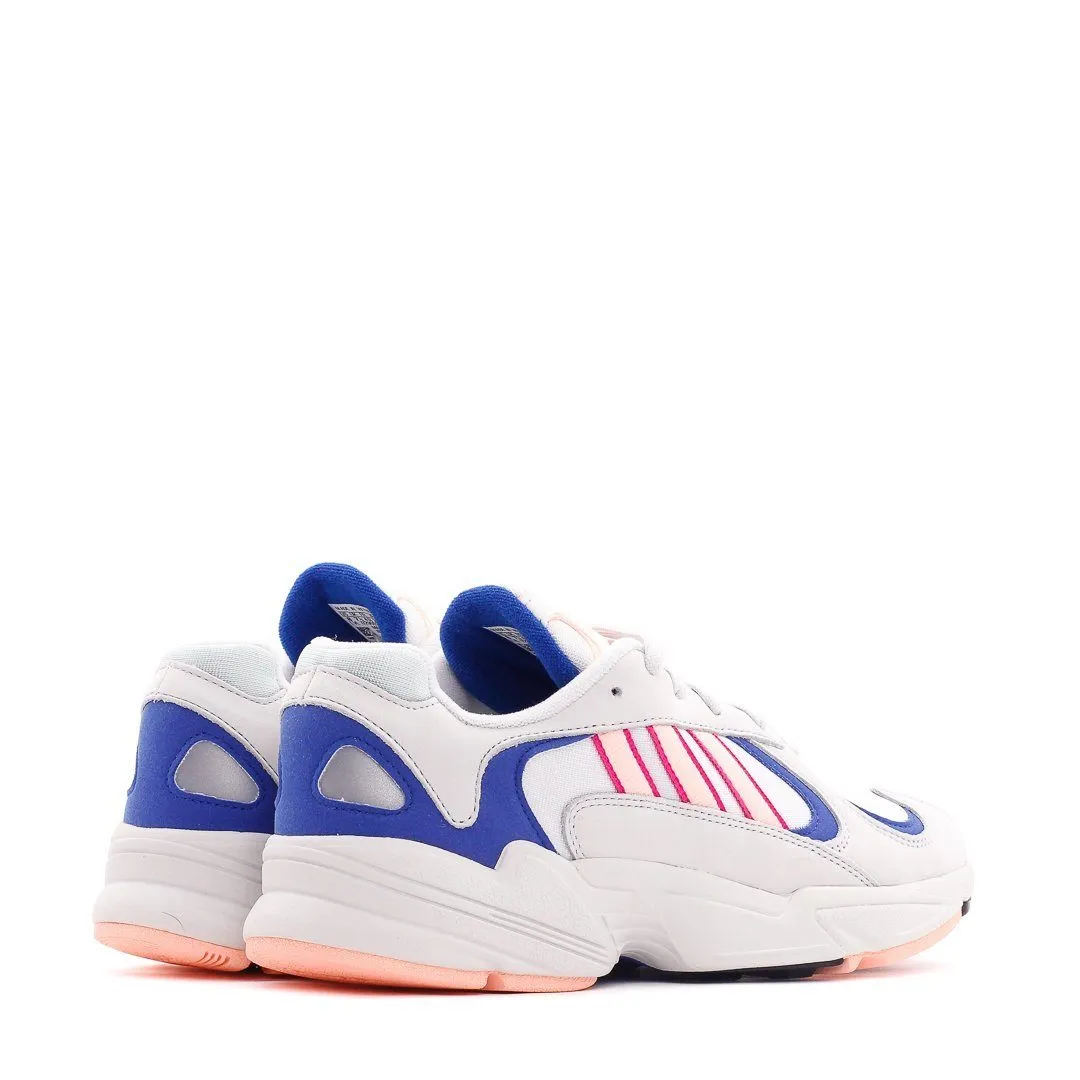 Easy Wear Couple Pair Adidas Originals Yung-1 Blue Pink Men BD7654