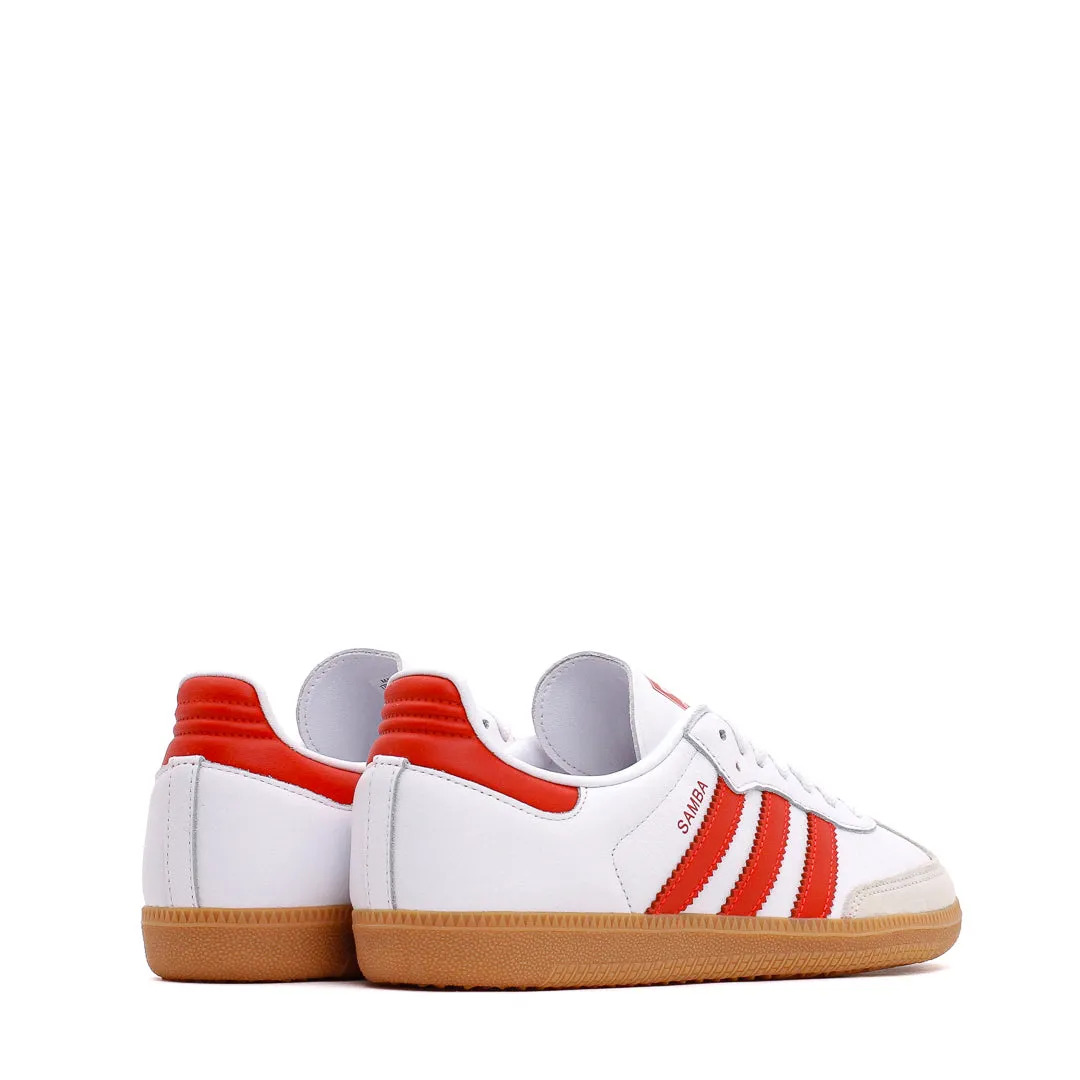 Party Mood Anti Odor Outdoor Explorers Adidas Women Samba OG White Red Core IF6513