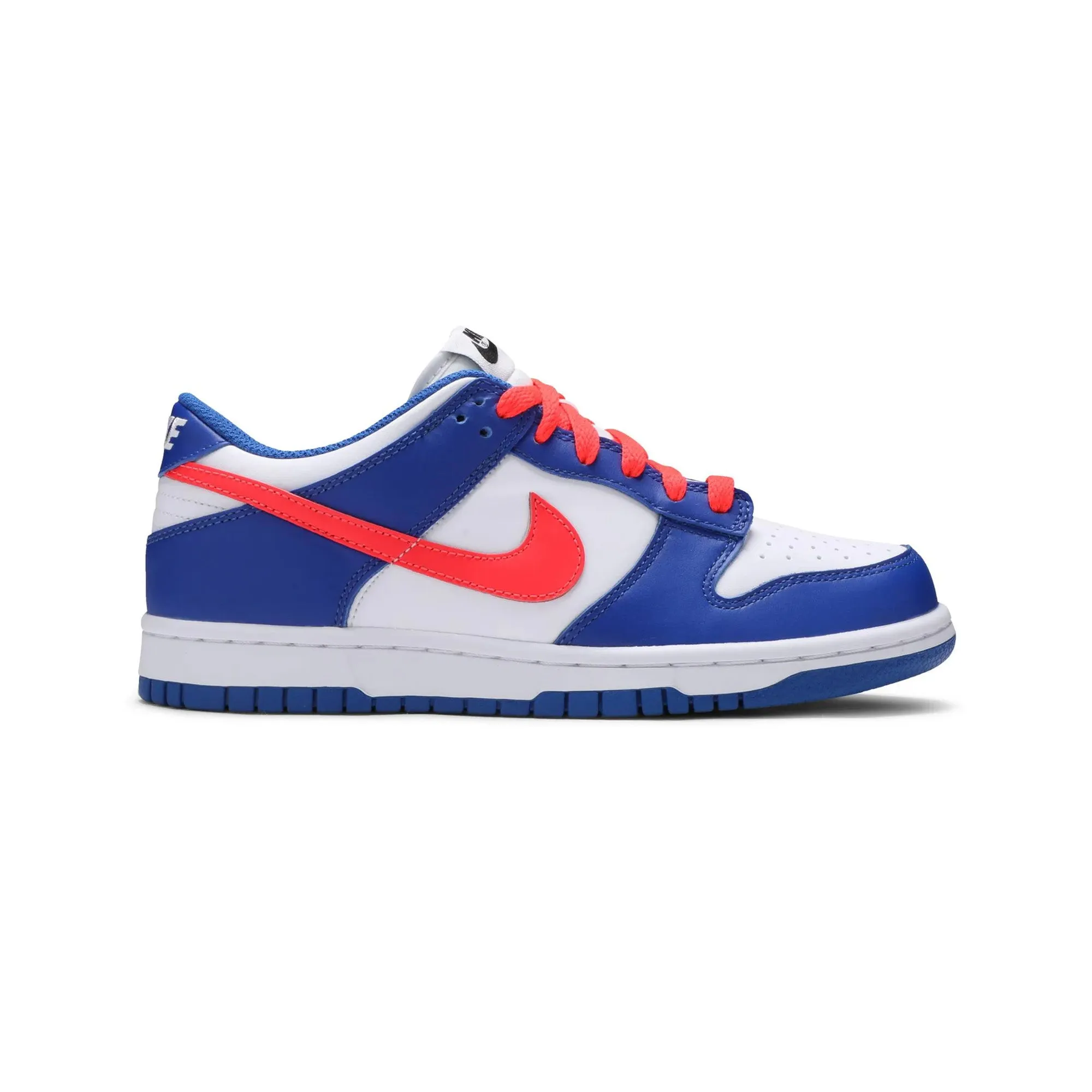 Comfort Stand Early Jog Nike Dunk Low 'Bright Crimson Game Royal' PS (2021)