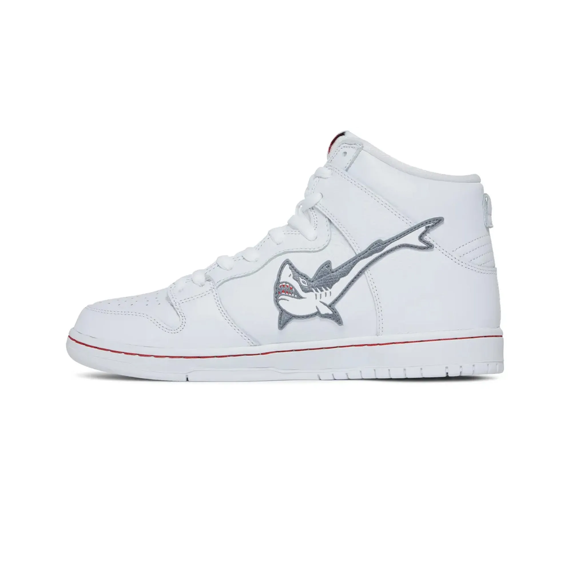 Flexible Sole Nike SB Dunk High x Oski 'Great White Shark' (2022)