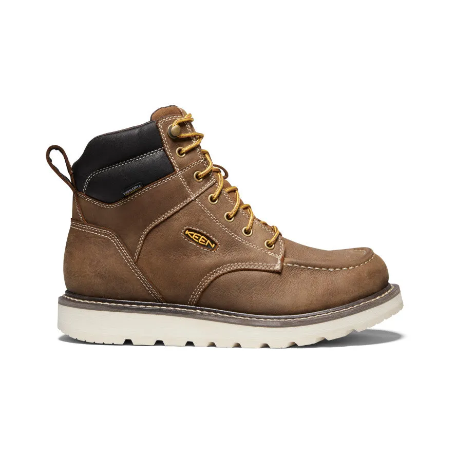 Men's Cincinnati 6" Waterproof Boot (Soft Toe)  |  Belgian/Sandshell Fashion Accent Bold Pattern