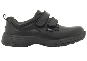 Modern kids' designs ROC Hype Junior Kids Black Adjustable Straps School Shoes