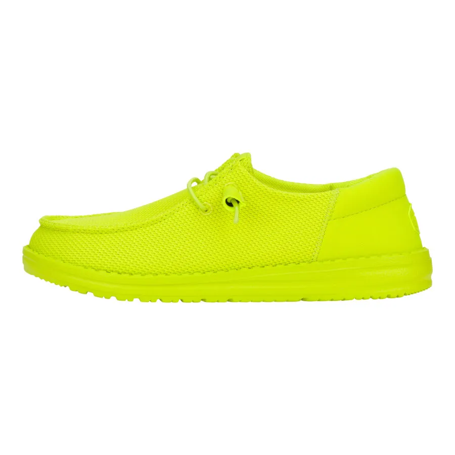 Wally Funk Mono - Punch/Lime Vital Step Modern Bold