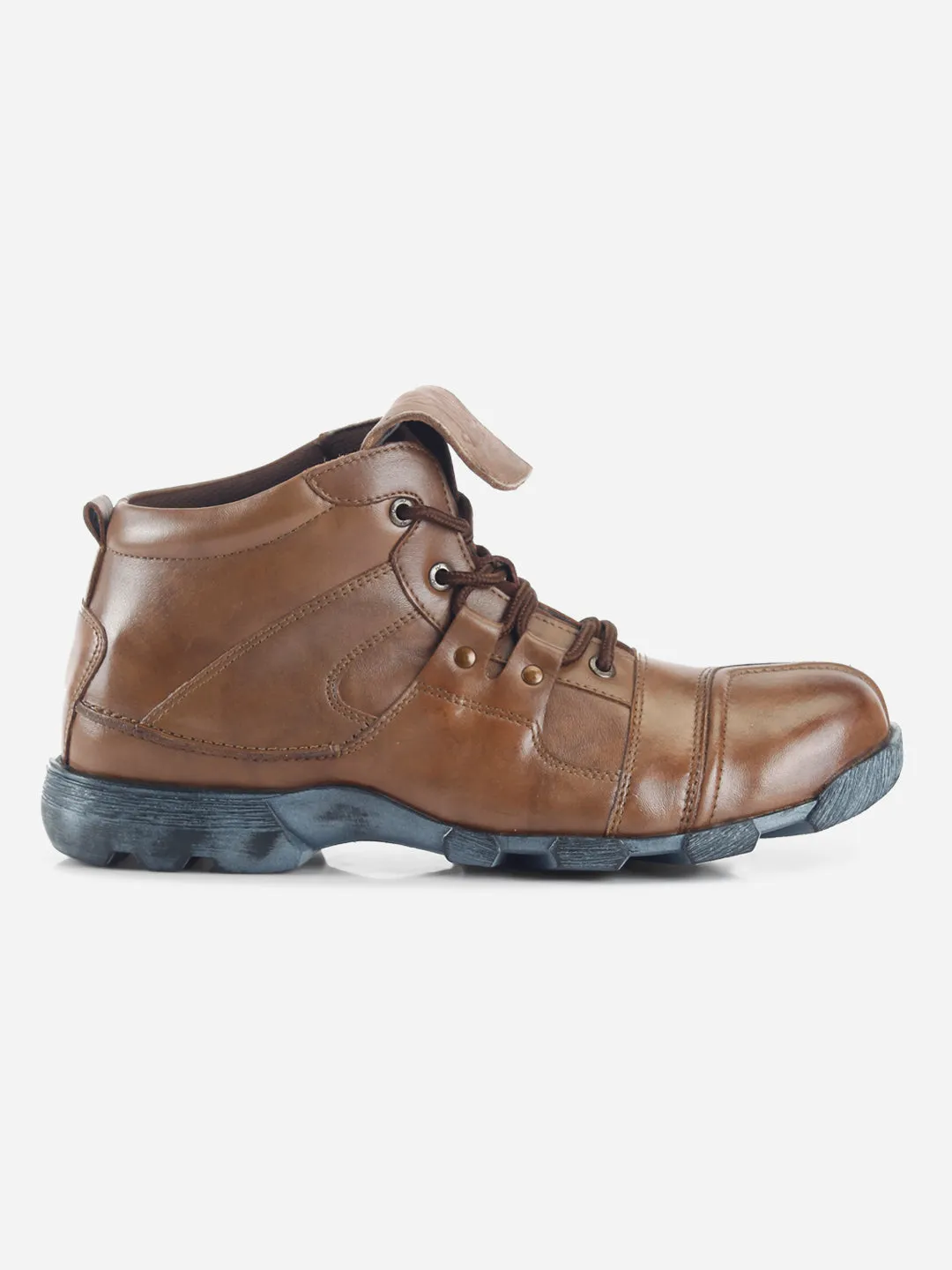 Shine Bright Bold Neon Men's Ankle Lace Up Boot (ID0215)