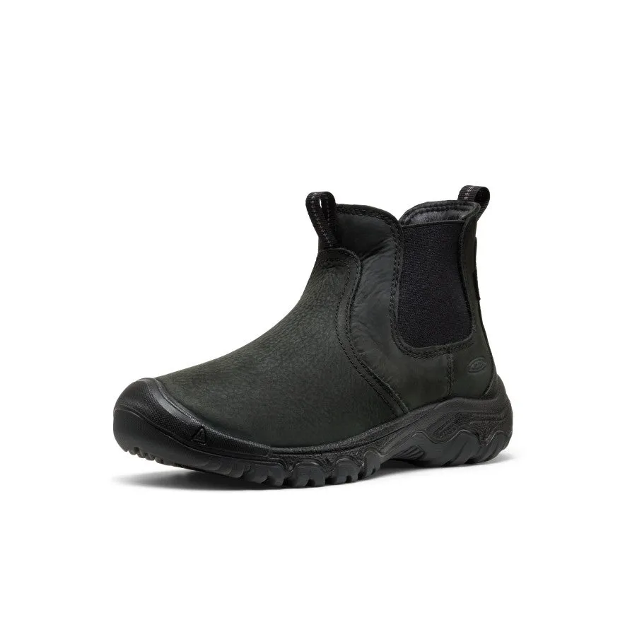 Women's Greta II Waterproof Chelsea  |  Black/Black Quick Sandal Step