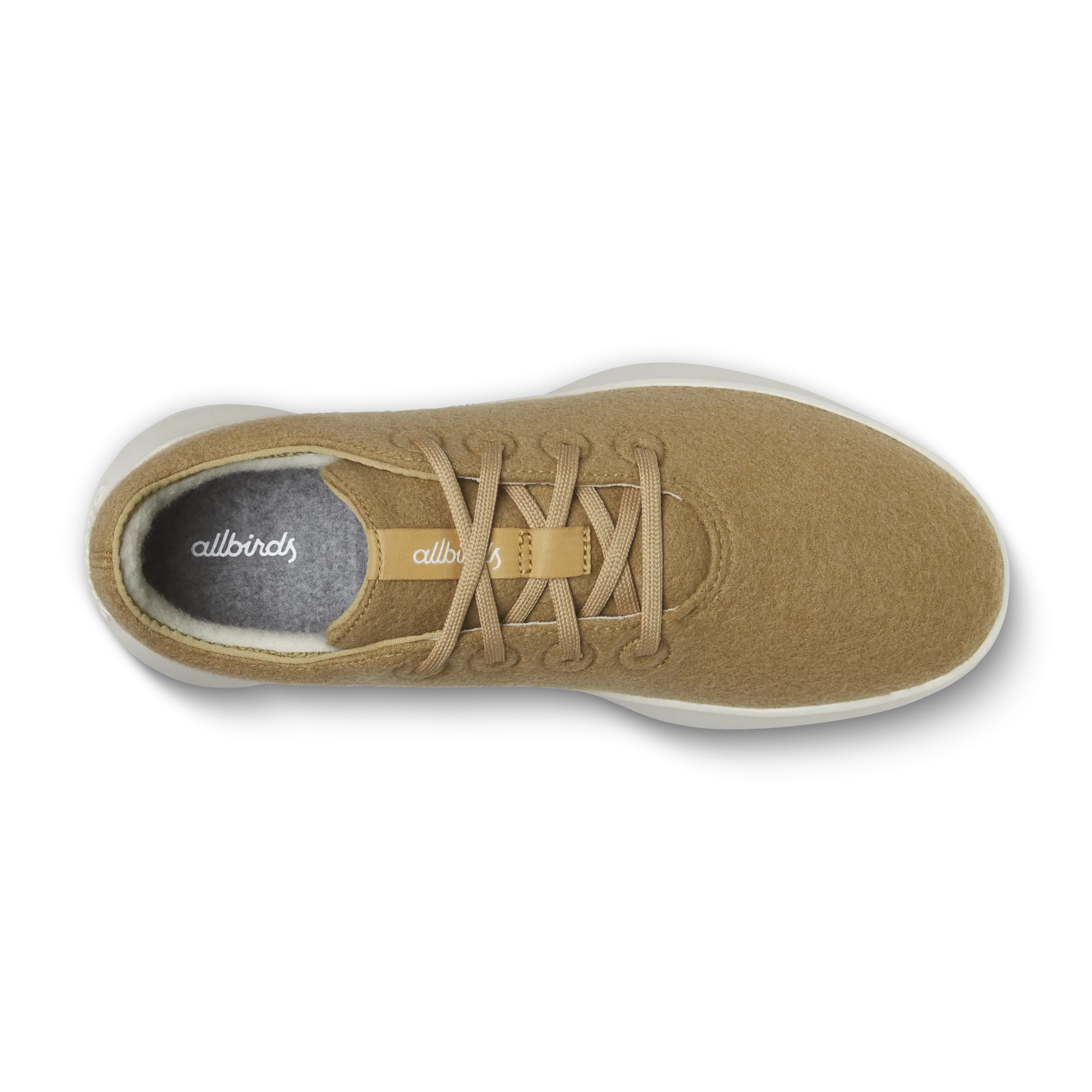 Women's Wool Runner Go - Stony Beige (Stony Cream Sole) Responsive Look Transit Fit