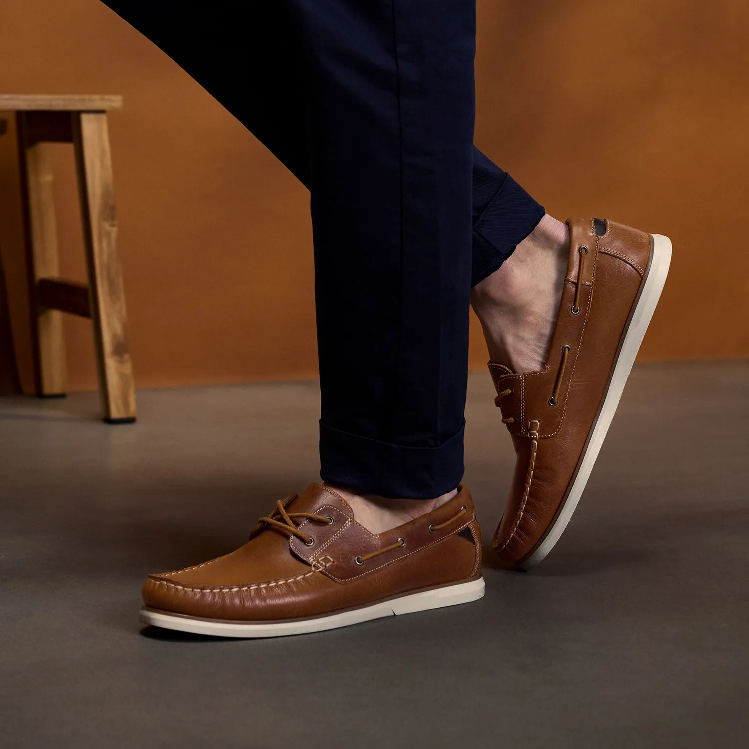 Trendy Shoes Brighton Boat Shoes Cognac