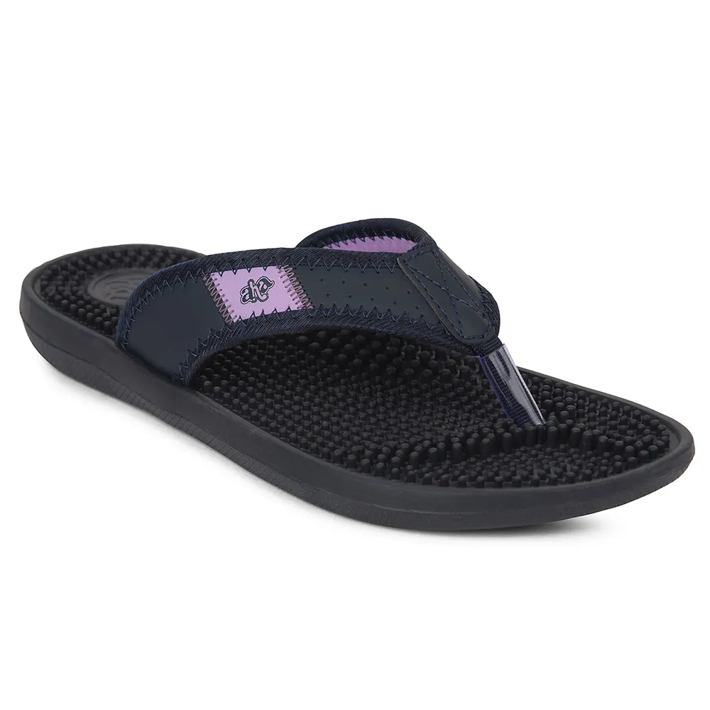 A-HA Navy Blue Casual Slipper For Women ACUPLUS-2 By Liberty Greek Ease Cactus Cool
