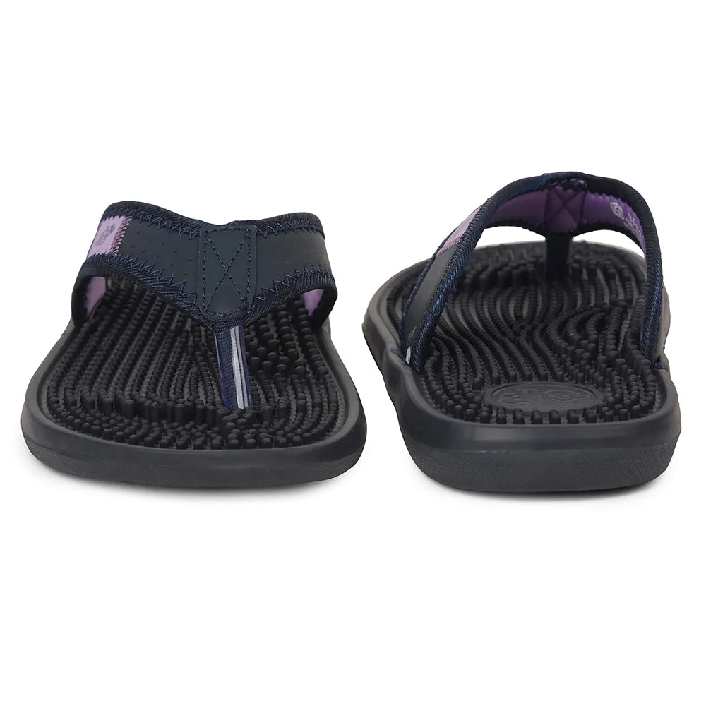 Gloss Mood Game Fit A-HA Navy Blue Casual Slipper For Women ACUPLUS-2 By Liberty