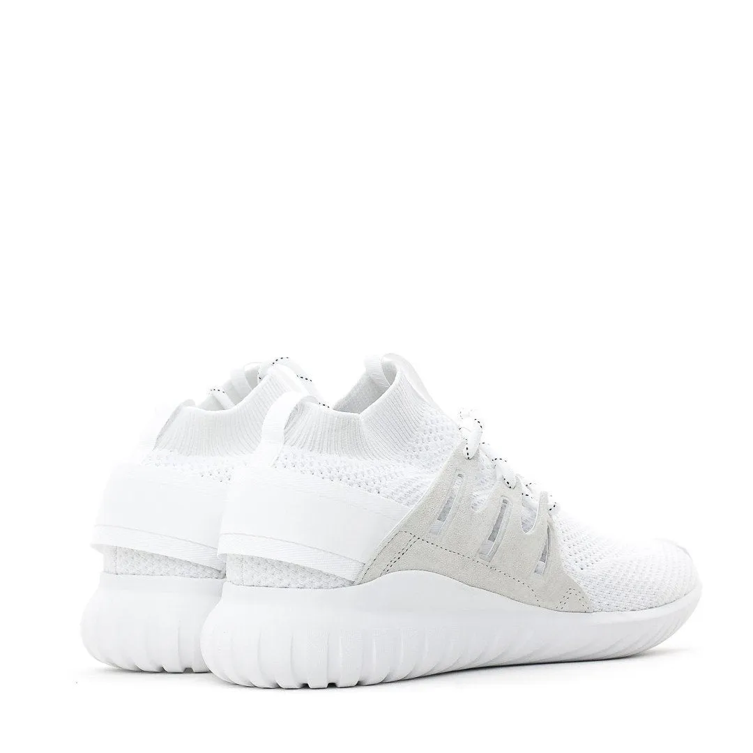 Media Pop Adidas Originals Tubular Nova PK Primeknit Triple White S80106