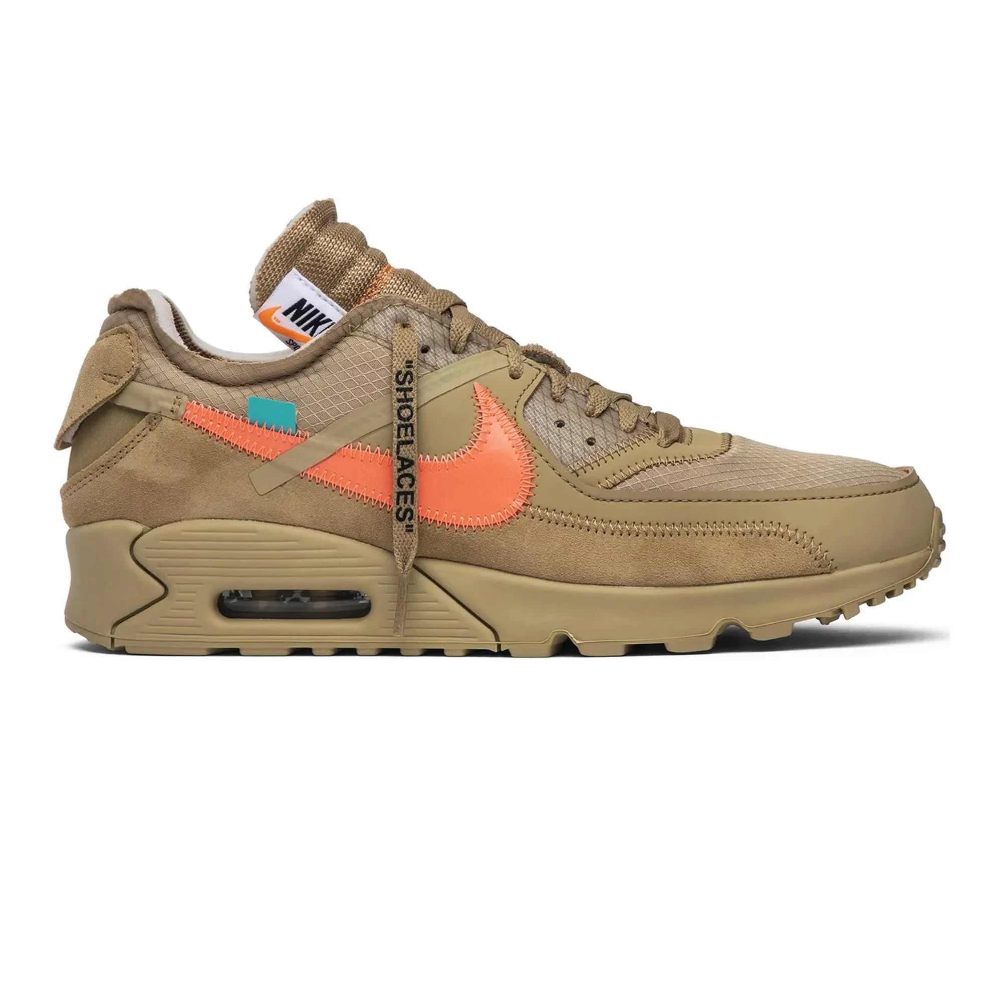 Rapid pace Air Max 90 x Off-White 'Desert Ore' (New)
