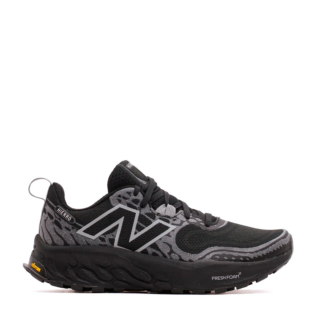 Action Fast Quick Dash New Balance Men Fresh Foam X Hierro v8 Black MTHIERK8