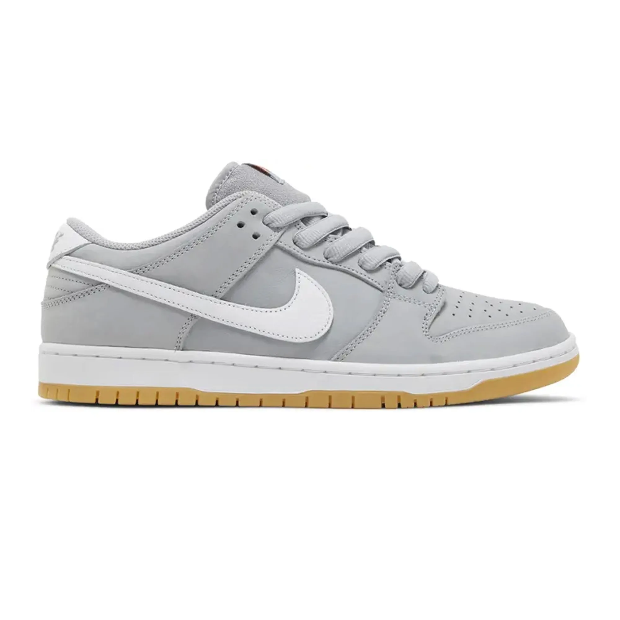 Nike SB Dunk Low Pro ISO 'Orange Label Wolf Grey Gum' (2023) Shock Absorbing Training Mode