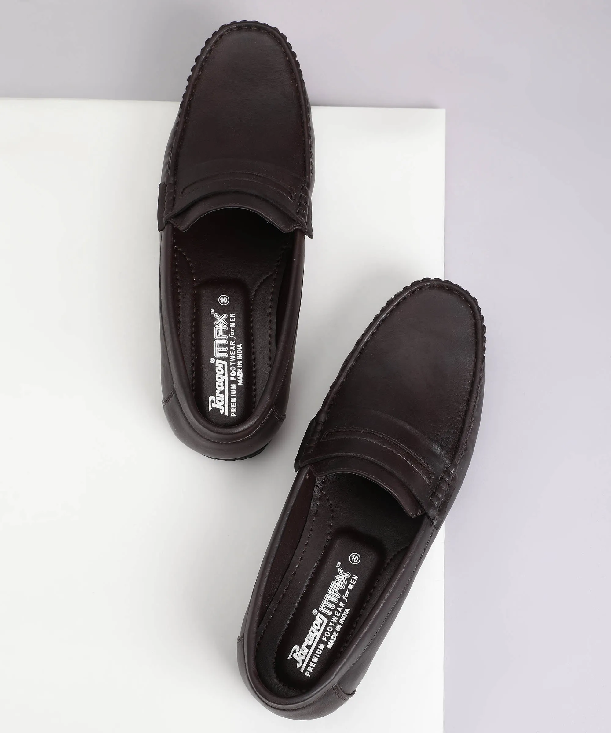 Round Toe Design Paragon K11238G Men Formal Shoes | Corporate Office Shoes | Smart & Sleek Design | Comfortable Sole with Cushioning | Daily & Occasion Wear